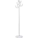 Portemanteau cactus, 8 patères, blanc