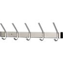 Portemanteau mural - alu - 5 double crochets