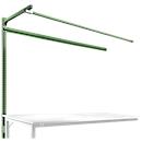 Portique av. contrefort, table d'extension SPEZIAL table de travail/établi UNIVERSAL/PROFI, 2000 mm, vert réséda