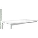 Portique, bas, table d'extension STANDARD table travail/établi UNIVERSAL/PROFI, alu argent
