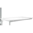 Portique Manuflex, pour tables d'extension Universal/Profi Standard, hauteur utile 600 mm, alu argent