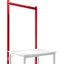 Portique, Poste de travail modulaire STANDARD système table de travail/établi UNIVERSAL/PROFI, 1250 mm, rouge rubis