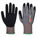 Portwest Gants de protection CT45 Cut D18, protection coupure niveau D, respirant, mousse nitrile, S, gris-noir, 1 paire