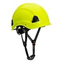 Portwest Schutzhelm für Höhenarbeiten PS53 Endurance, ohne Schirm, nicht belüftet, Kinnschutz, verstellbares Kopfteil, ABS, gelb