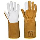 Portwest Schweisser-Handschuh TIG Ultra, Leder/Elasthan/Aramid, braun, XL, 1 Paar
