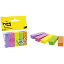 Post-it adhesive strips 670-5, 5 x 100 sheets, assorted colors