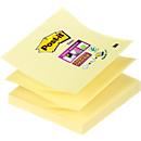 POST- IT Haftnotizen Super sticky Z- Notes, 76 mm x76 mm, gelb