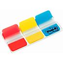 Post-it Index Strong, extra strong, Type 686-RYB, red, yellow, blue