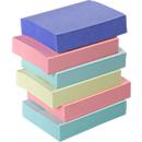 POST-IT sticky notes, recycled paper, 51 mm x 38 mm, 6x100 sheets, coloured