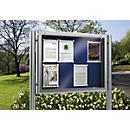 Postes SOFTLINE, C 2150 mm, para aparafusar, prateado- alumínio