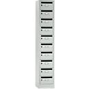 Postverdeelkast, met inwerpgleuf, 1 compartiment, veiligheidscilinderslot, lichtgrijs