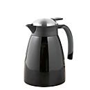 Pot à vide GLACE, à double paroi, capacité 1 l, acier inoxydable peint, noir
