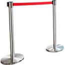Poteau à sangle GLA 55 RS-Guideline, sangle rouge lot de 2