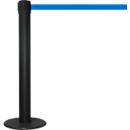 Poteau à sangle GLA 85- longueur de sangle jusqu'à 9 m - potelet en métal - sangle bleue