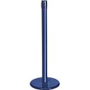 Poteau de balisage GLA45, sans sangle, H 955 mm, avec enrouleur vide, bleu
