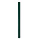 Poteau de fixation tête plate, pour poubelle, avec ancrage, vert