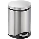 Poubelle à pédale en inox Soft Close, 50 litres