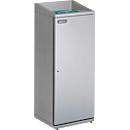 Poubelle Janibell TT330, capacité 75,7 l, rectangulaire, pieds en caoutchouc, L 323 x l 357 x H 913 mm, acier argenté
