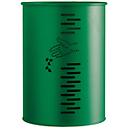 Poubelle PIVO, rond, 22 L, vert