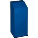 Poubelle pour tri sélectif VAR, volume 76 L, bleu gentiane