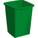Poubelle sans couvercle, 90 litres, vert