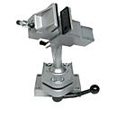 Precisie-schroefbank met bekken B.80 mm en spanbreedte W.110 mm, plaat