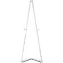 Presentatie ezel - aluminium - B 536 x D 309 x H 1500 mm - inklapbare poten- grijs