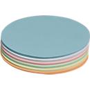 Presentatiekaartjes, ovaal, 110 x 190 mm, 250 st., diverse kleuren