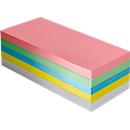 Presentation card block, rectangular, 100 x 200 mm