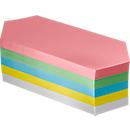 Presentation card block, rhombus, 95 x 205 mm