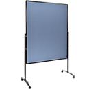 Presentation wall Legamaster PREMIUM PLUS mobile, textile, blue-grey
