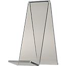 Présentoir de table - PLEXIGLAS® - l. 50 x H 140 mm - transparent - set de 2 p.