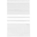 Pressure lock bags, with labelling field & closure band, 300 x 200 mm