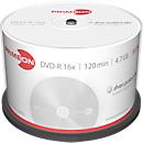 PRIMEON DVD- R, max. 16x, 4,7 GB/ 120 min, spindel met 50 stuks