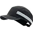 PRO FIT Anstoßkappe PLUS Base-Cap, EN 812:2012, ABS, schwarz, Schirmlänge 5 cm, Größe 52-65 cm