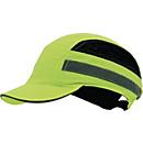 PRO FIT Anstoßkappe PLUS Base-Cap, neongelb, Schirmlänge 5cm, Größe 52-65 cm, ABS, EN 812:2012