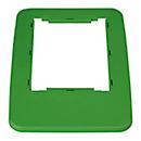 Probbax dekselframe, voor recyclingbakken uit de MixMatch-serie met volumes van 60 en 80 liter, L 325 x B 455 x H 20 mm, polypropeen, groen