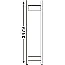 Profilé - P 300 x H 2490 mm - pour rayonnage R 3000 - galvanisé