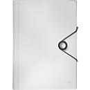 Projectmap Leitz Solid, 5 vakken, 1 extra vak, formaat A4, wit