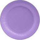 Pronappe Assiettes en carton, Ø 230 mm, carton, lilas, 20 pièces