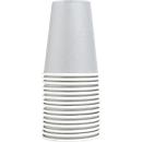 Pronappe Gobelet en carton, 20 cl, carton, argent, 15 pièces