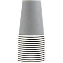 Pronappe gobelet en carton, 20 cl, carton, gris, 15 pièces