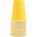 Pronappe Gobelet en carton, 20 cl, carton, jaune, 15 pièces