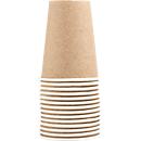 Pronappe gobelet en carton, 20 cl, carton, marron, 15 pièces