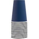 Pronappe Pappbecher, 20 cl, Karton, marineblau, 15 Stück