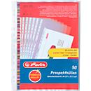Prospekthülle Premium, A4, PP-Folie, glatt, dokumentenecht, 50 Stück, extra stark