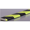 Protection de surface type F, rouleau de 5 m, jaune/noir, réfléchissant à la lumière du jour