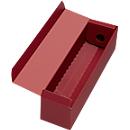 PTZ-certified wine presentation box, single, bordeaux, 50 pieces