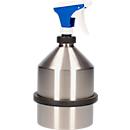 Pulvérisateur, acier inoxydable 1.4404, 2 l, Ø 195 x H 345 mm, embout de pompage avec buse réglable