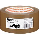 PVC packing tape Nopi 57215, brown, 50 mm, 6 rolls